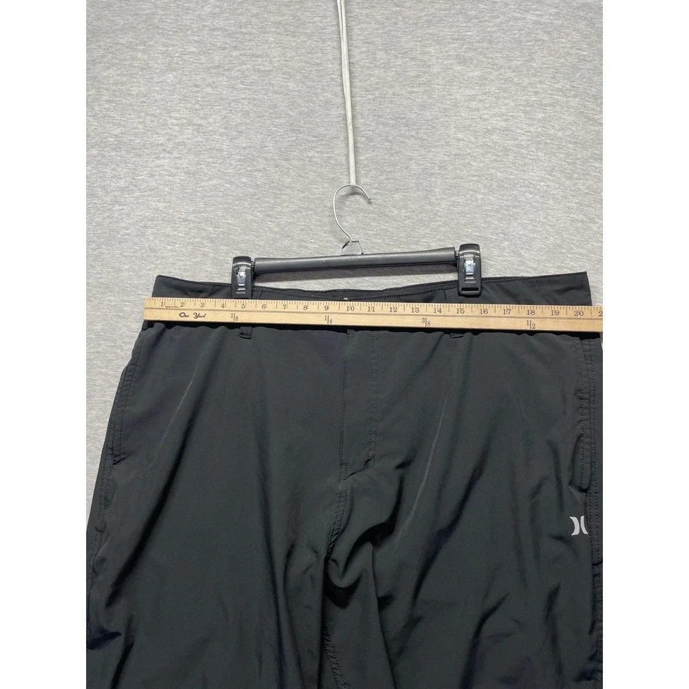 Hurley All Day Stretch Hybrid Shorts Mens W41 Black Quick Dry Moisture Wicking